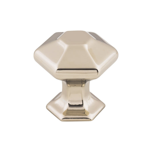 Top Knobs Spectrum Round Knob - 1" Dia. - Brushed Satin Nickel