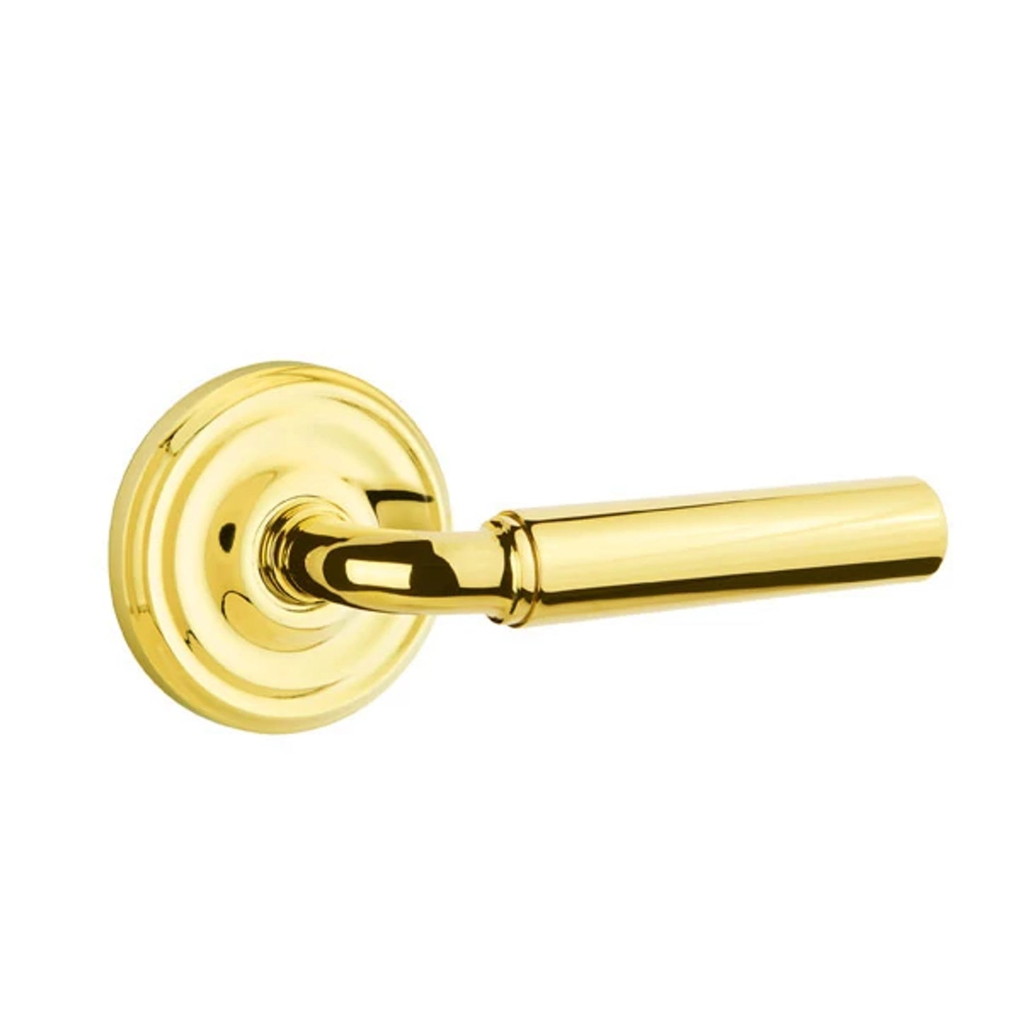 Manning Lever Polished Brass