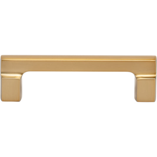 Atlas Reeves Bar Pull - 3 3/4" CTC - Brushed Nickel