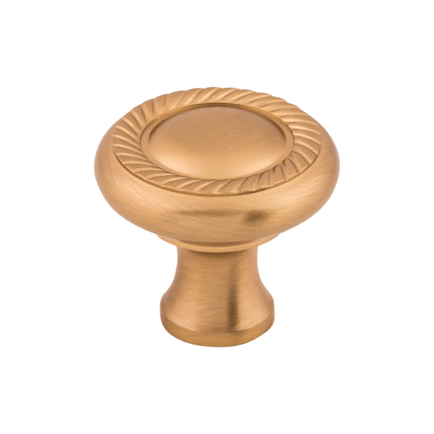 Swirl Cut Round Knob