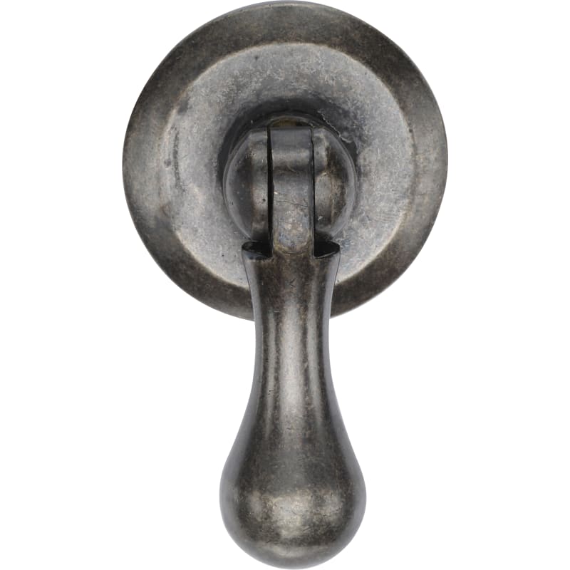 Drop Pull on Round Plate