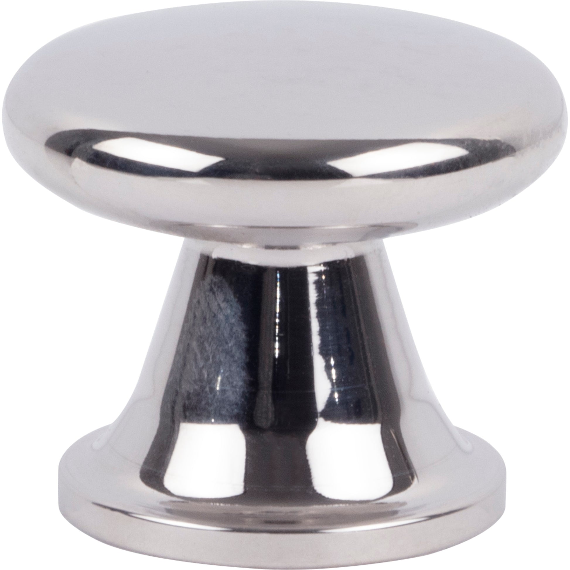 Atlas Burbank 1 1/8" Length Mushroom Knob (A969) - Polished Stainless Steel