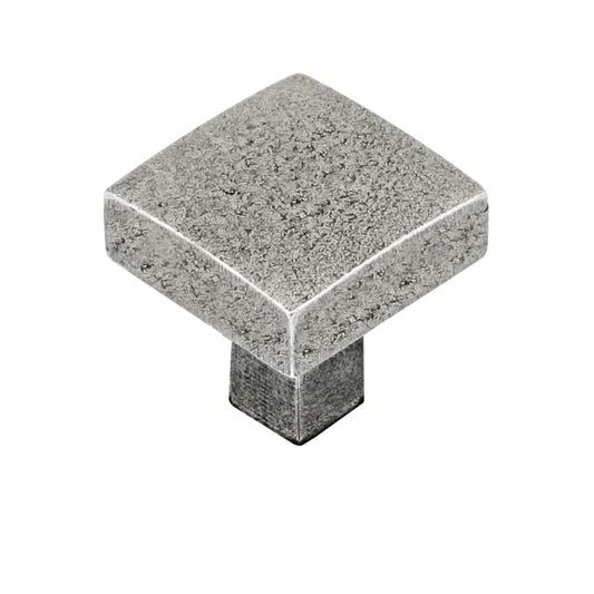 Ashley Norton Logan Square Pewter Cabinet Knob - 1 3/16" - Pewter