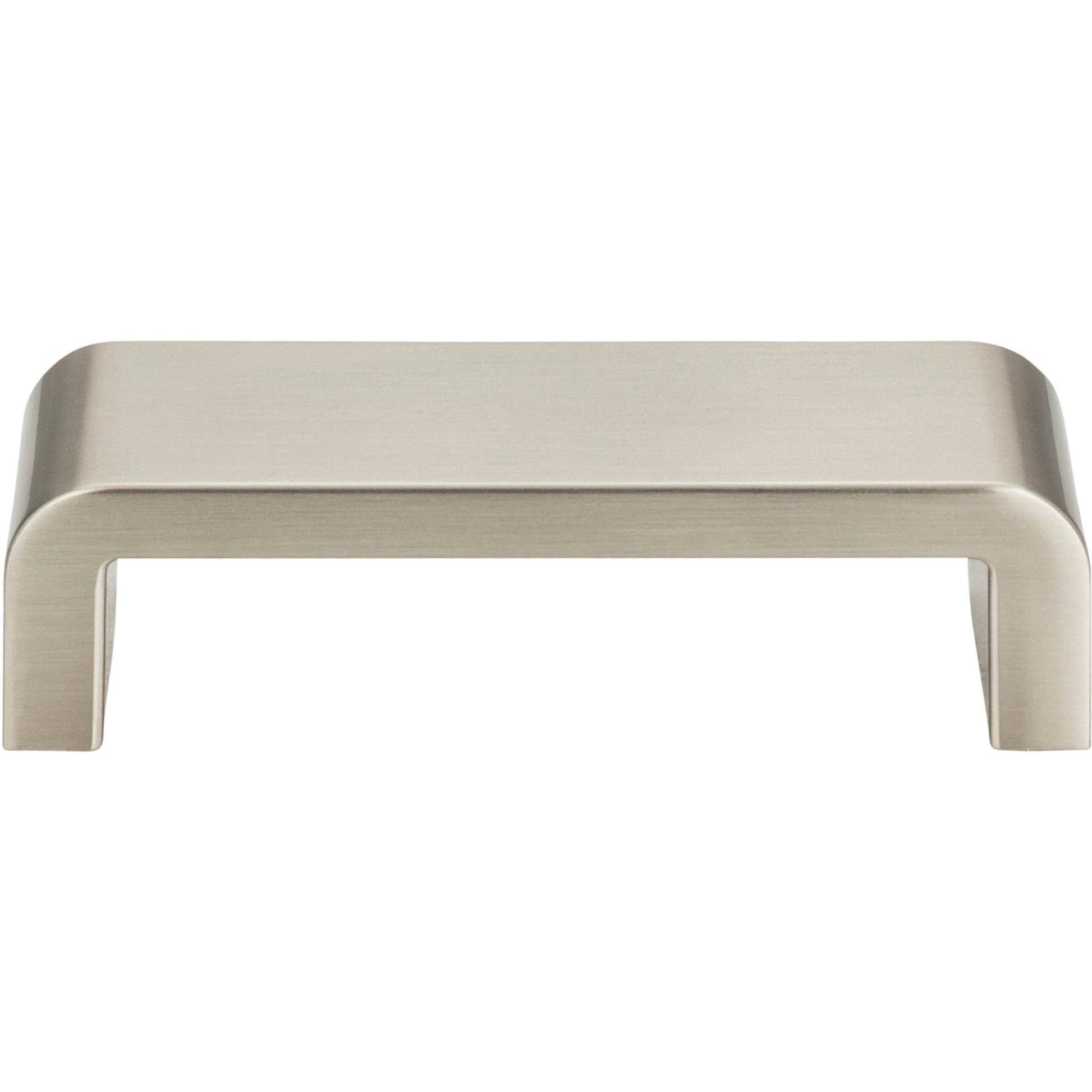 Atlas Platform Bar Pull - 3 3/4" CTC - Brushed Nickel