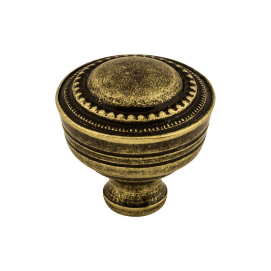 Top Knobs Contessa Round Knob - German Bronze