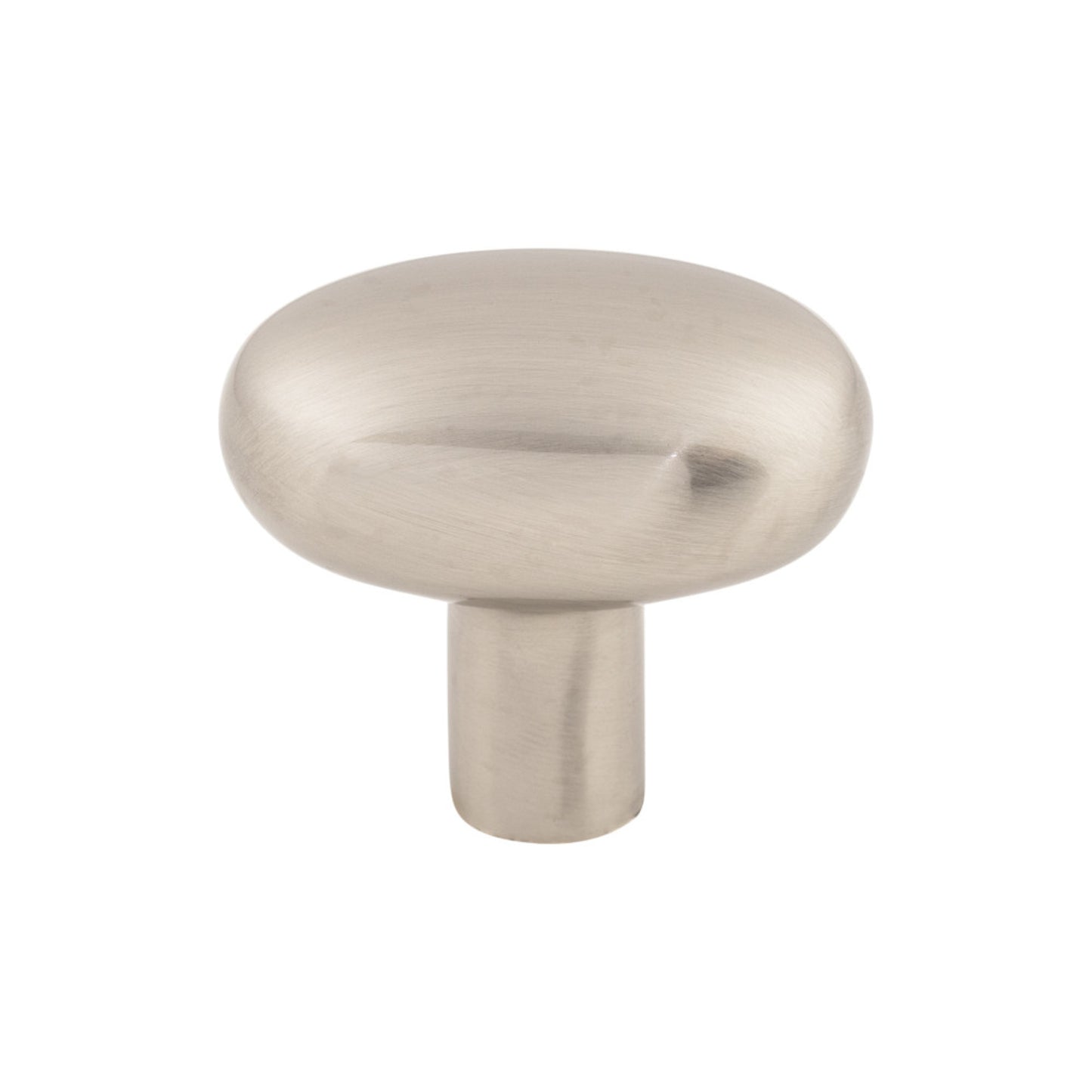Top Knobs Aspen Ii Small Potato Oval Knob - Brushed Satin Nickel