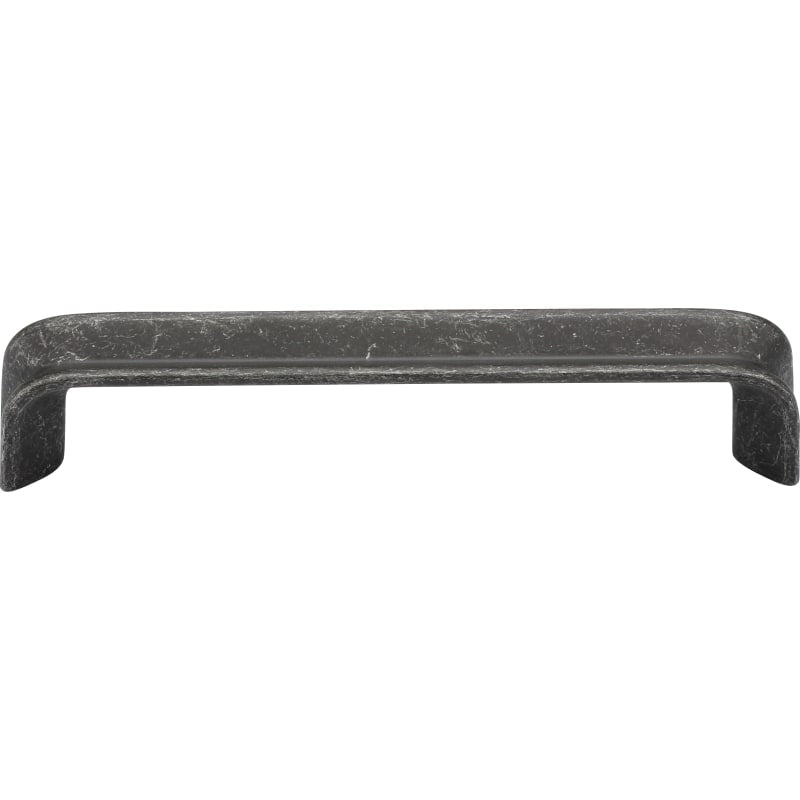 Ashley Norton Fold Cabinet Pull - 5 1/16" CTC - Vintage Black Iron
