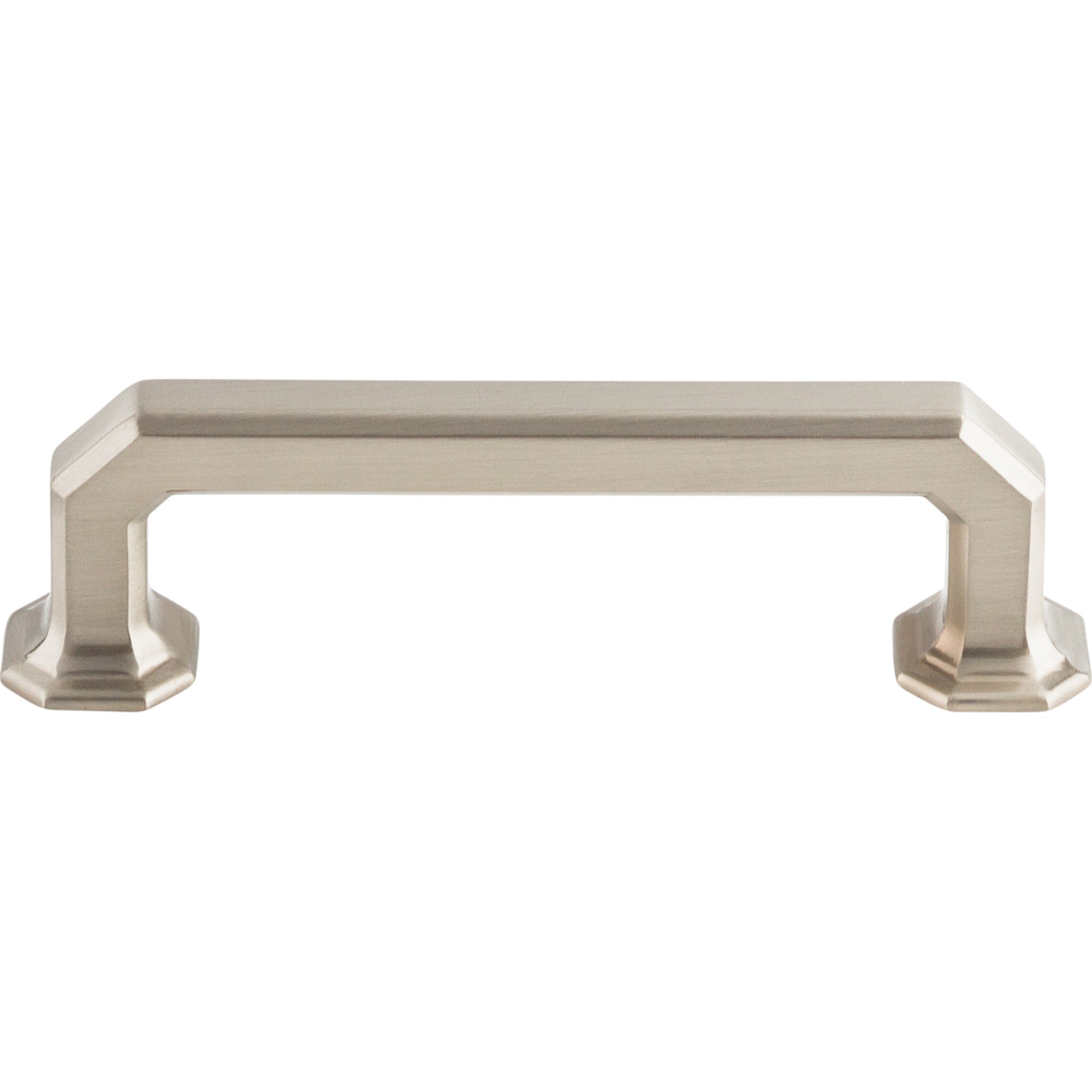 Top Knobs Emerald 3 3/4" Center to Center Bar Pull - Brushed Satin Nickel