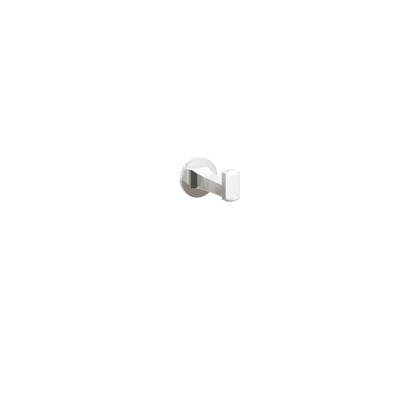 Transitional Flared Brass Single Hook