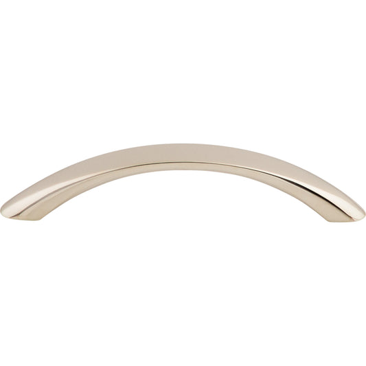 Top Knobs Bow Bar Pull - 3 3/4" CTC - Brushed Satin Nickel