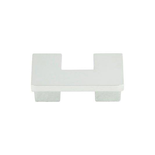 Atlas U Turn Square Knob - Brushed Nickel