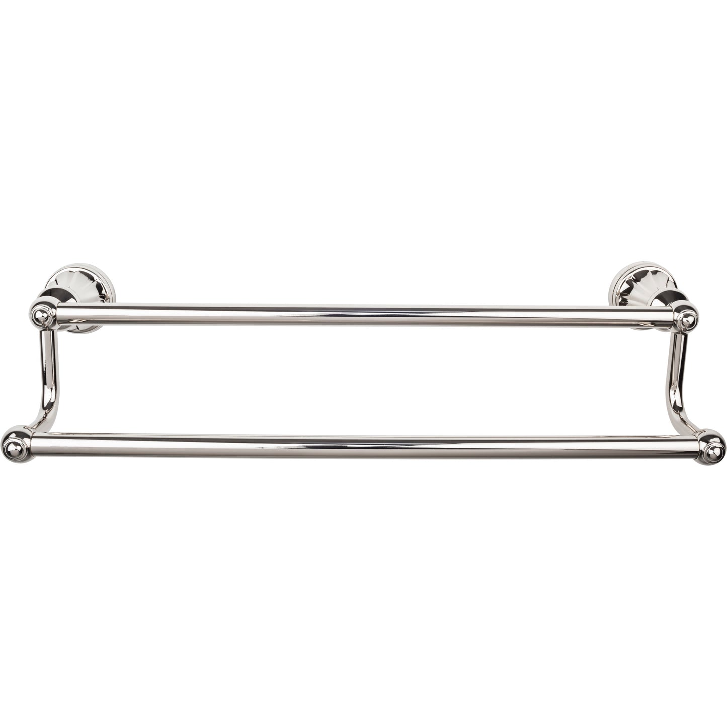 Top Knobs Hudson Bath Double Wall Mounted Towel Bar