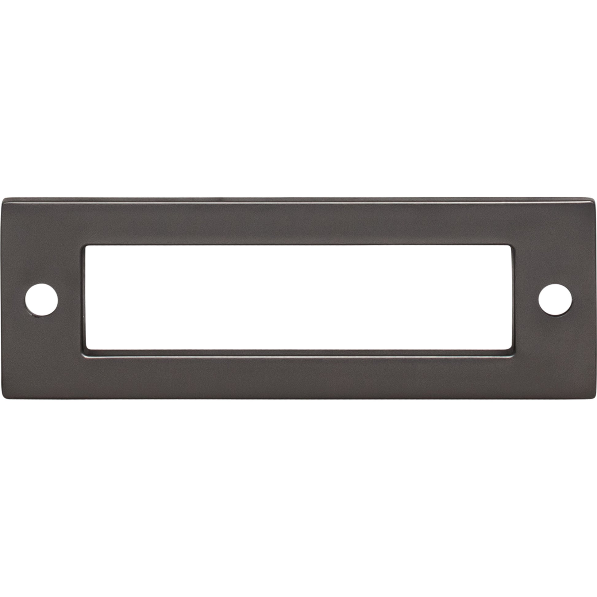 Top Knobs Hollin Pull Backplate - 3" CTC - Ash Gray