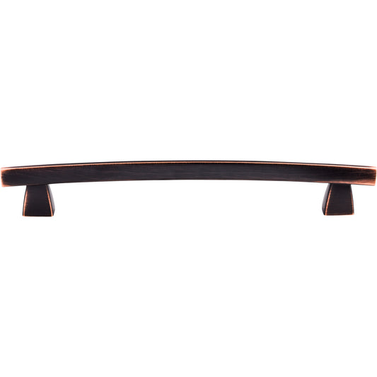 Top Knobs Arched 12" Center to Center Appliance Pull - Tuscan Bronze