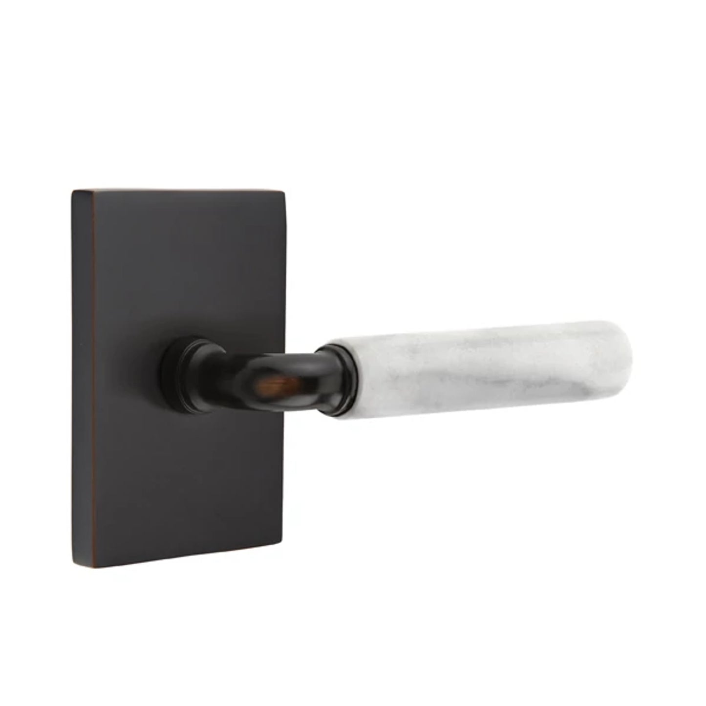 SELECT R-Bar White Marble Lever