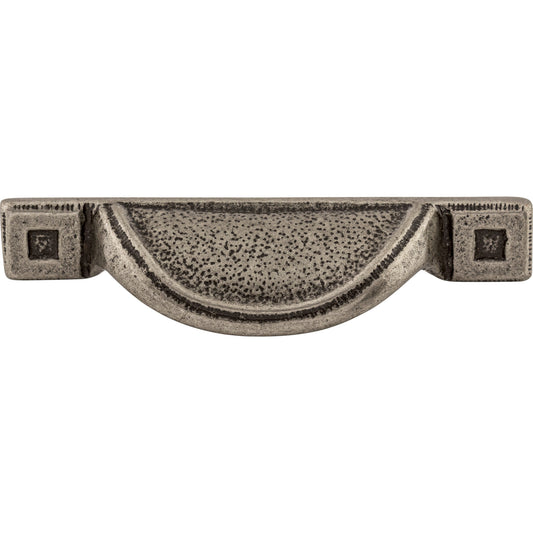 Top Knobs Inset Cup Cup/Bin Pull - Cast Iron