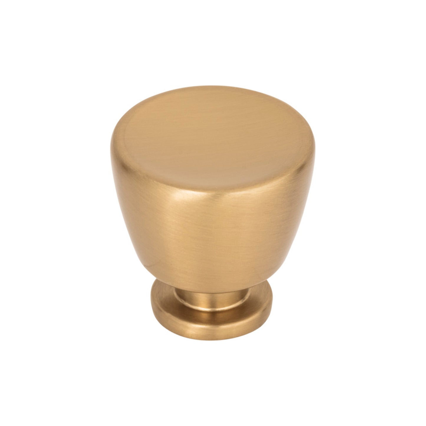Atlas Tiki Hut 1 1/4" Diameter Round Knob (413) - Warm Brass