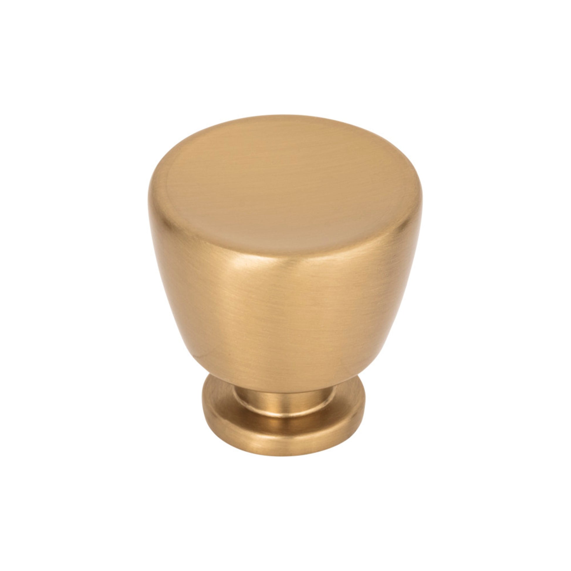 Atlas Tiki Hut 1 1/4" Diameter Round Knob (413) - Warm Brass