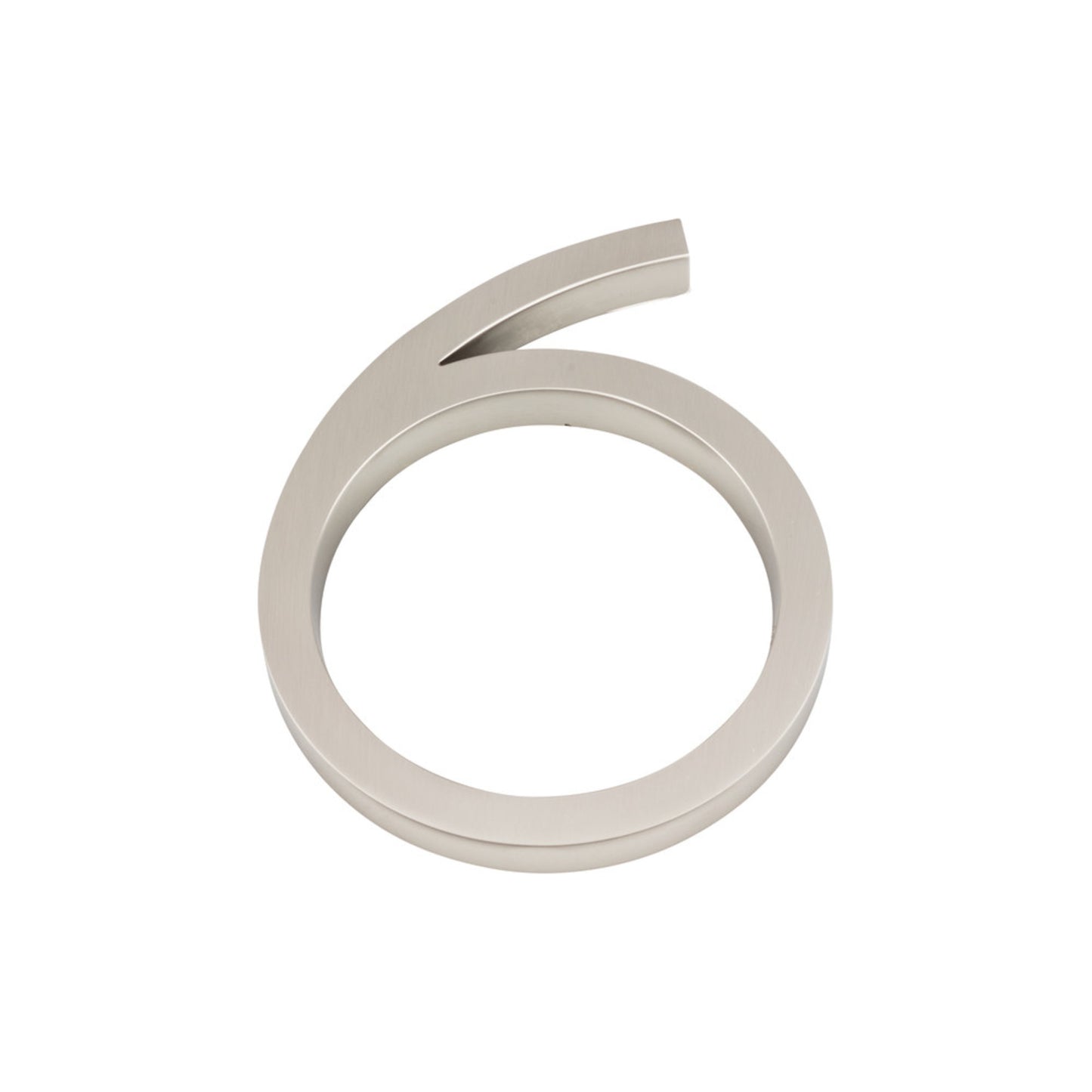 Atlas Modern Avalon 6" H  House Number (AVN6-L) - Brushed Nickel