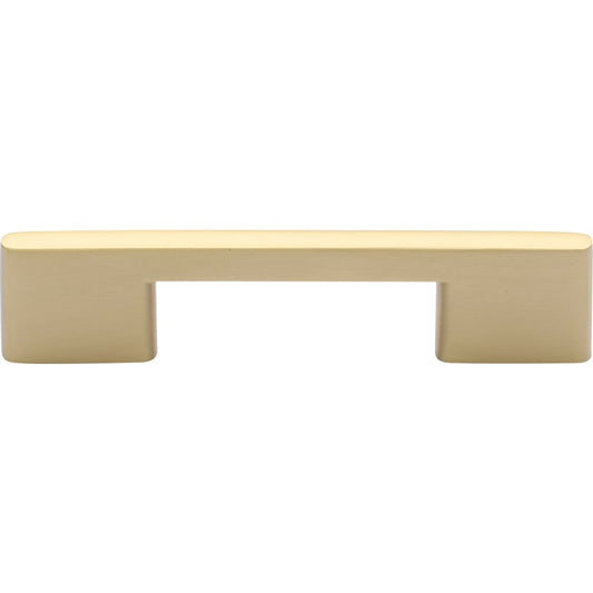 Ashley Norton Linear Cabinet Pull - 3 3/4" CTC - Satin Brass
