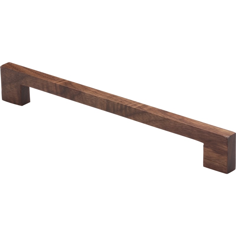 Ashley Norton Urban Designer Wood Cabinet Pull - 8 13/16" CTC - Walnut (Lacquered)