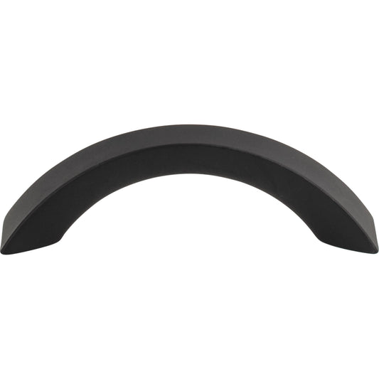 Atlas Sleek 3" Center to Center Arch Pull (A880) - Matte Black