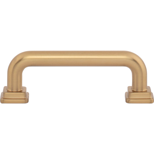 Atlas Kimberton Bar Pull - 3" CTC - Brushed Nickel