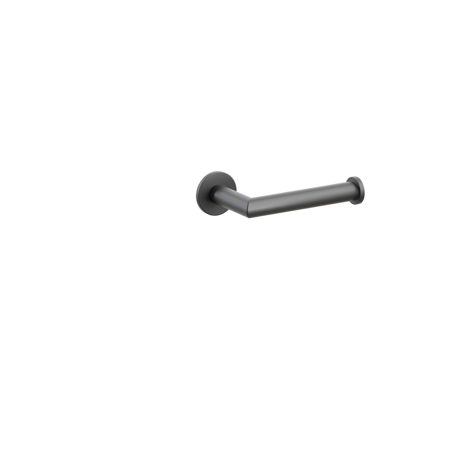 Modern Tubular Brass Paper Holder – Single Post
