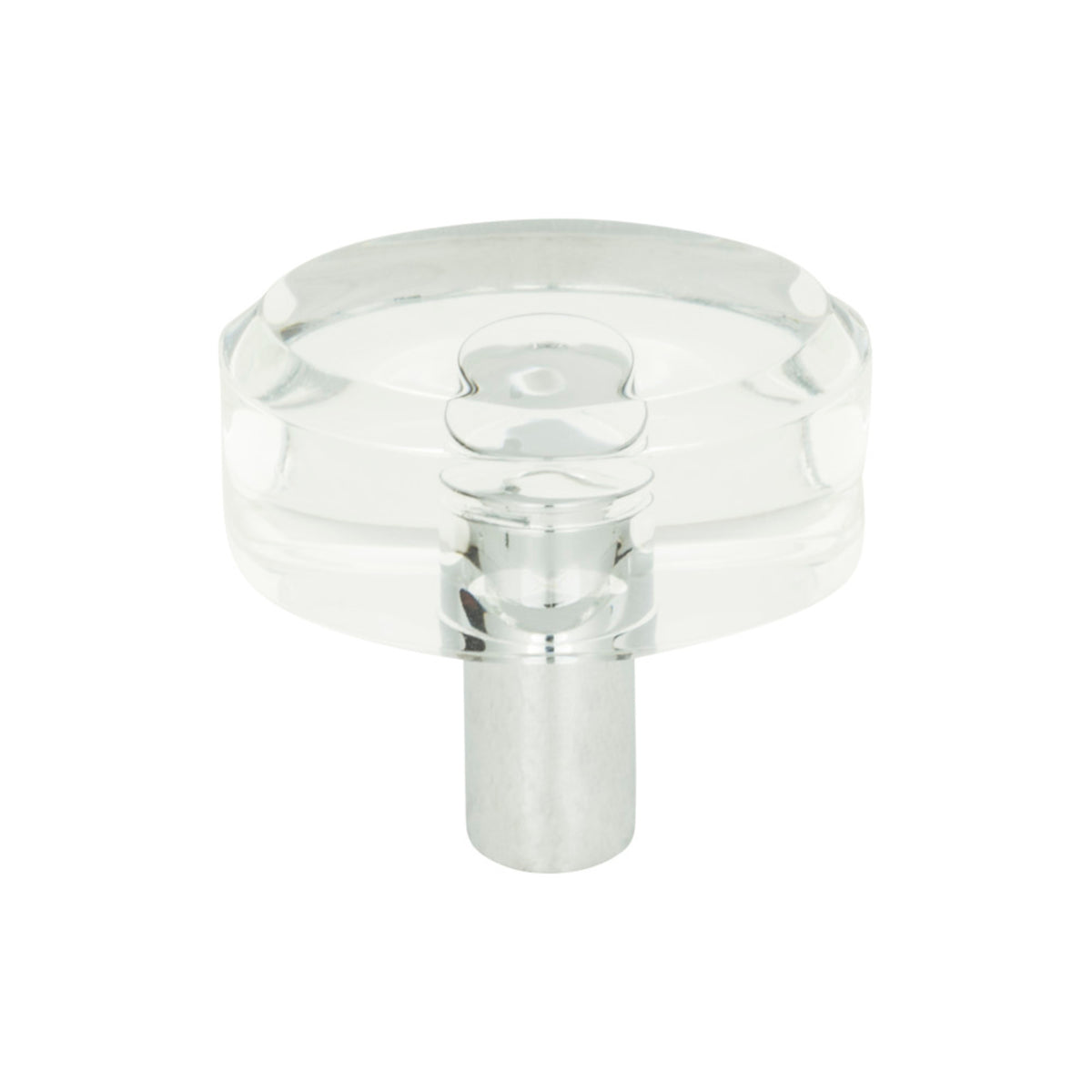 Atlas Optimism Oval Knob - Brushed Nickel
