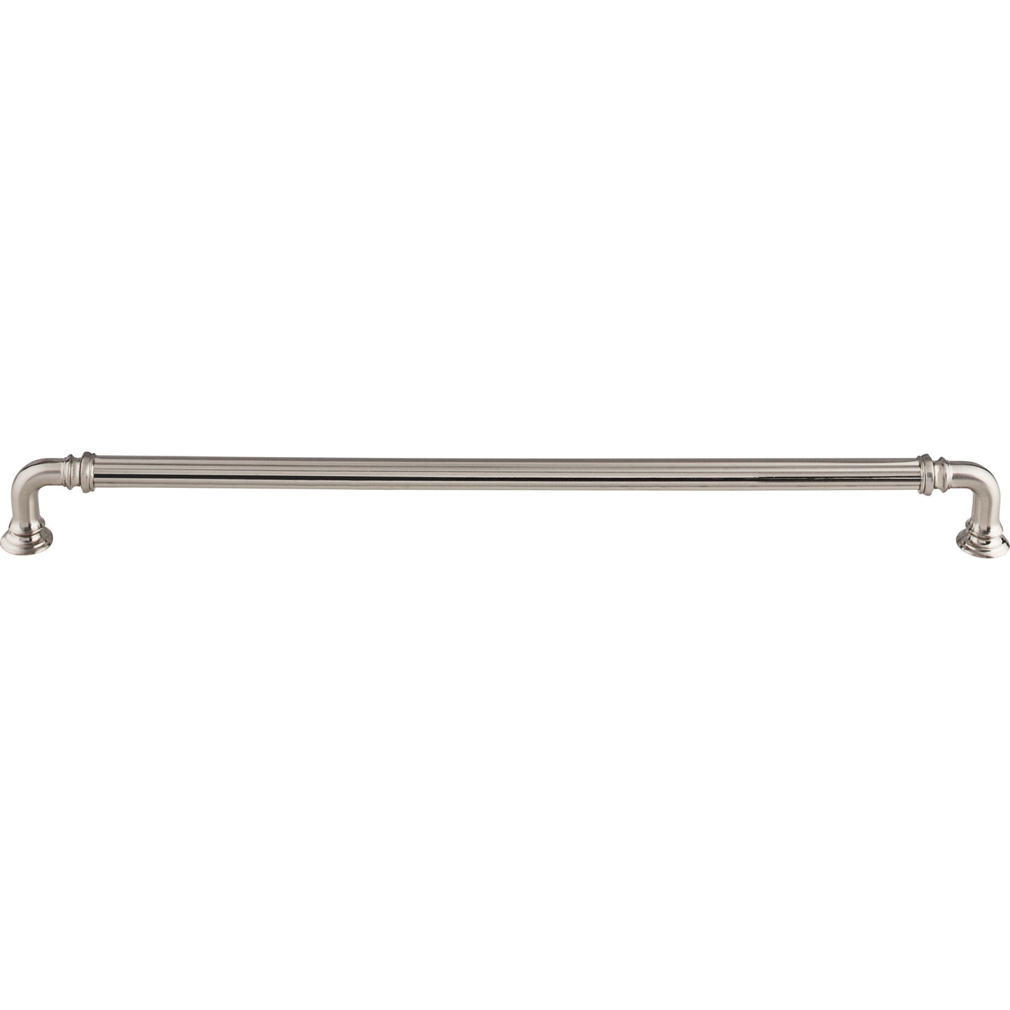 Reeded 12" Center to Center Bar Pull