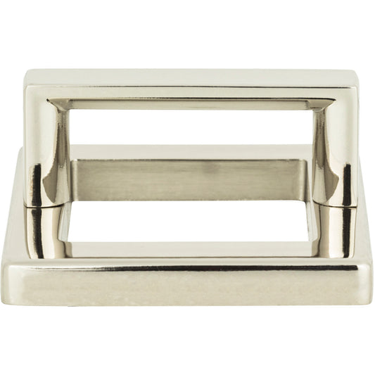 Atlas Tableau 1 13/16" Center to Center Finger Pull (409) - Polished Nickel