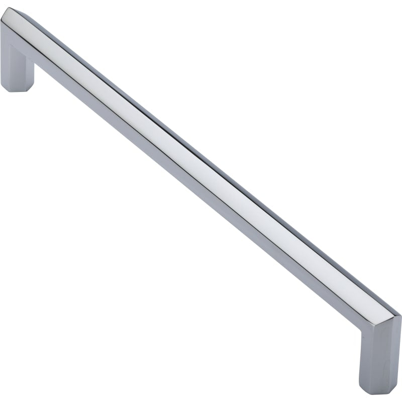 Ashley Norton Hex Profile Cabinet Pull - 10" CTC - Polished Chrome