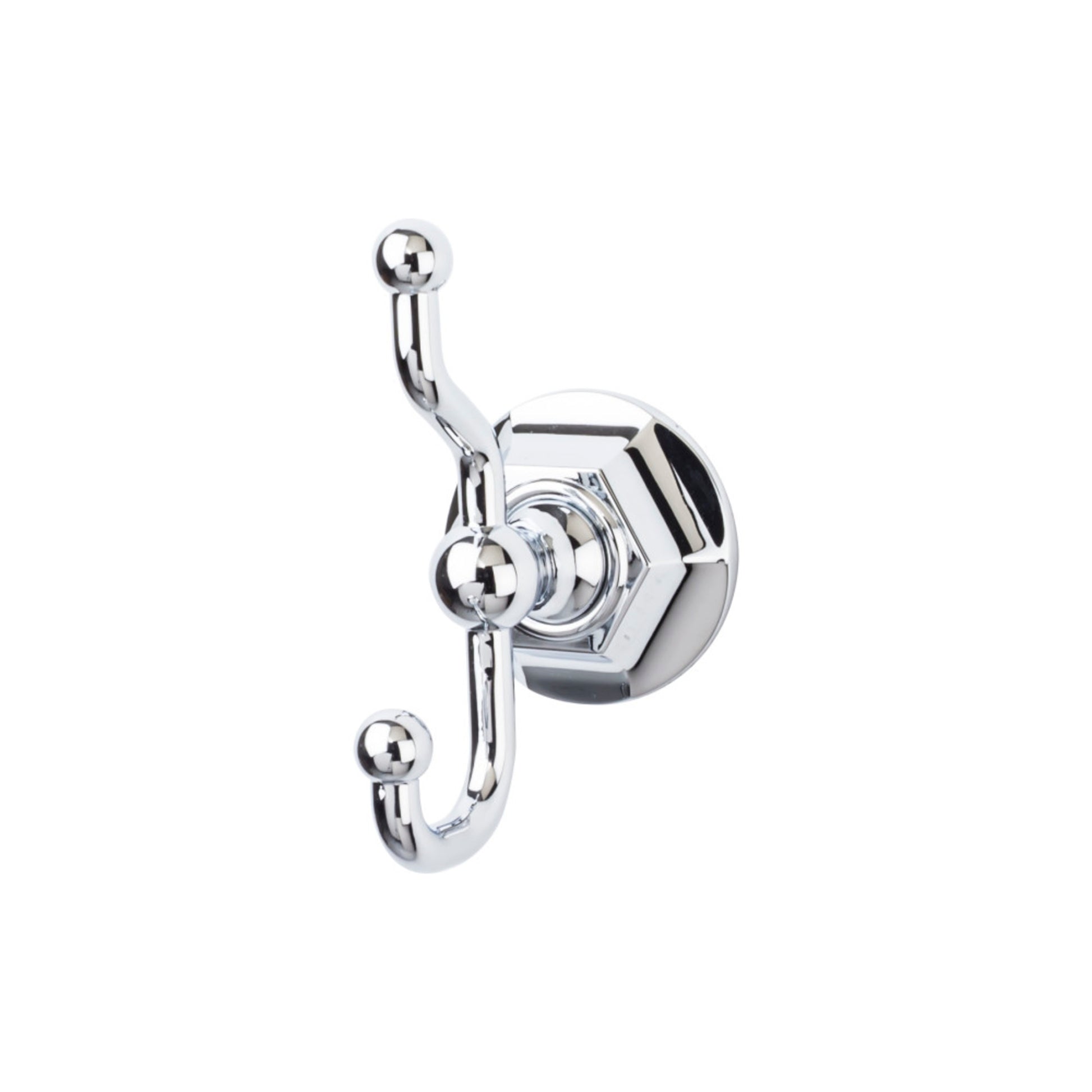 Top Knobs TOP BATH (R) Edwardian Bath 5" Wall Bath Hooks - Polished Chrome