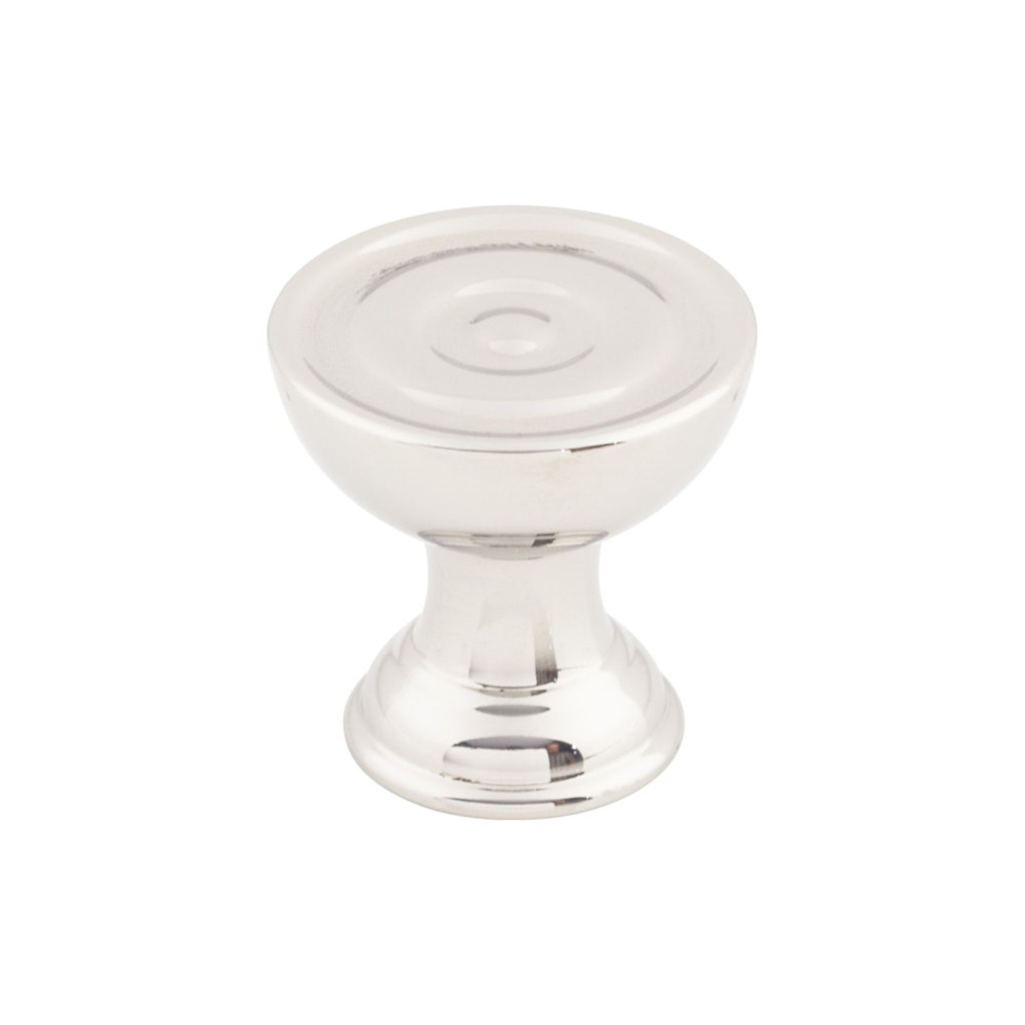 Top Knobs Rook Round Knob - Polished Stainless Steel