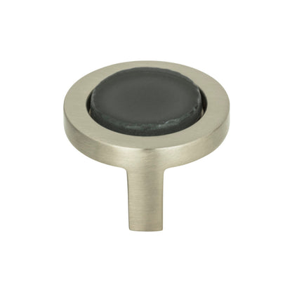 Atlas Spa 1- Diameter Round Knob - Brushed Nickel
