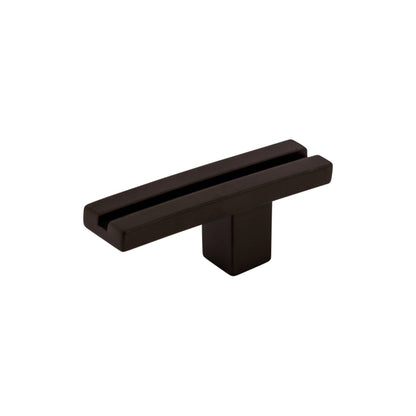 Top Knobs Inset Rail Length Geometric Knob