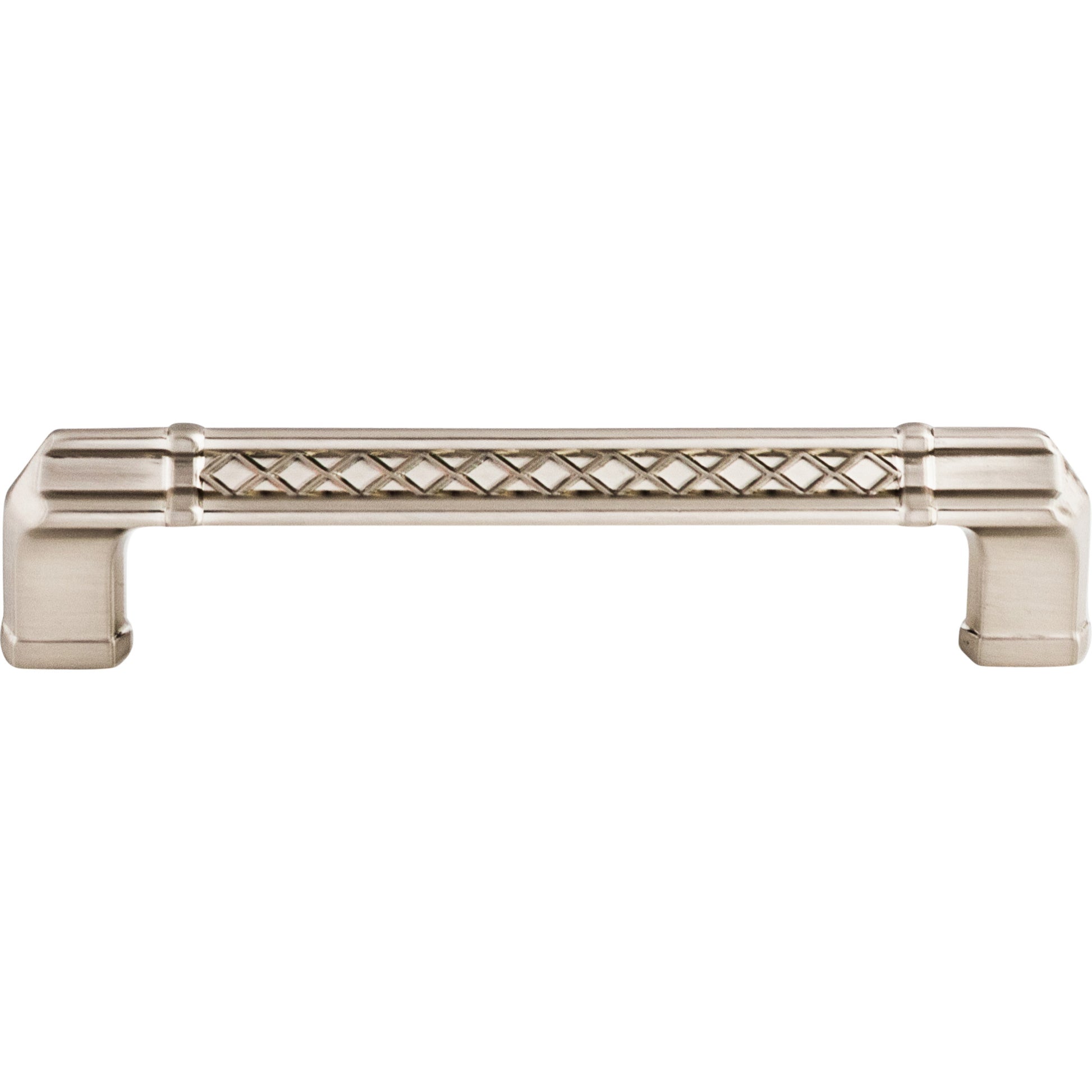 Top Knobs Tower Bridge Bar Pull - 5" CTC - Brushed Satin Nickel