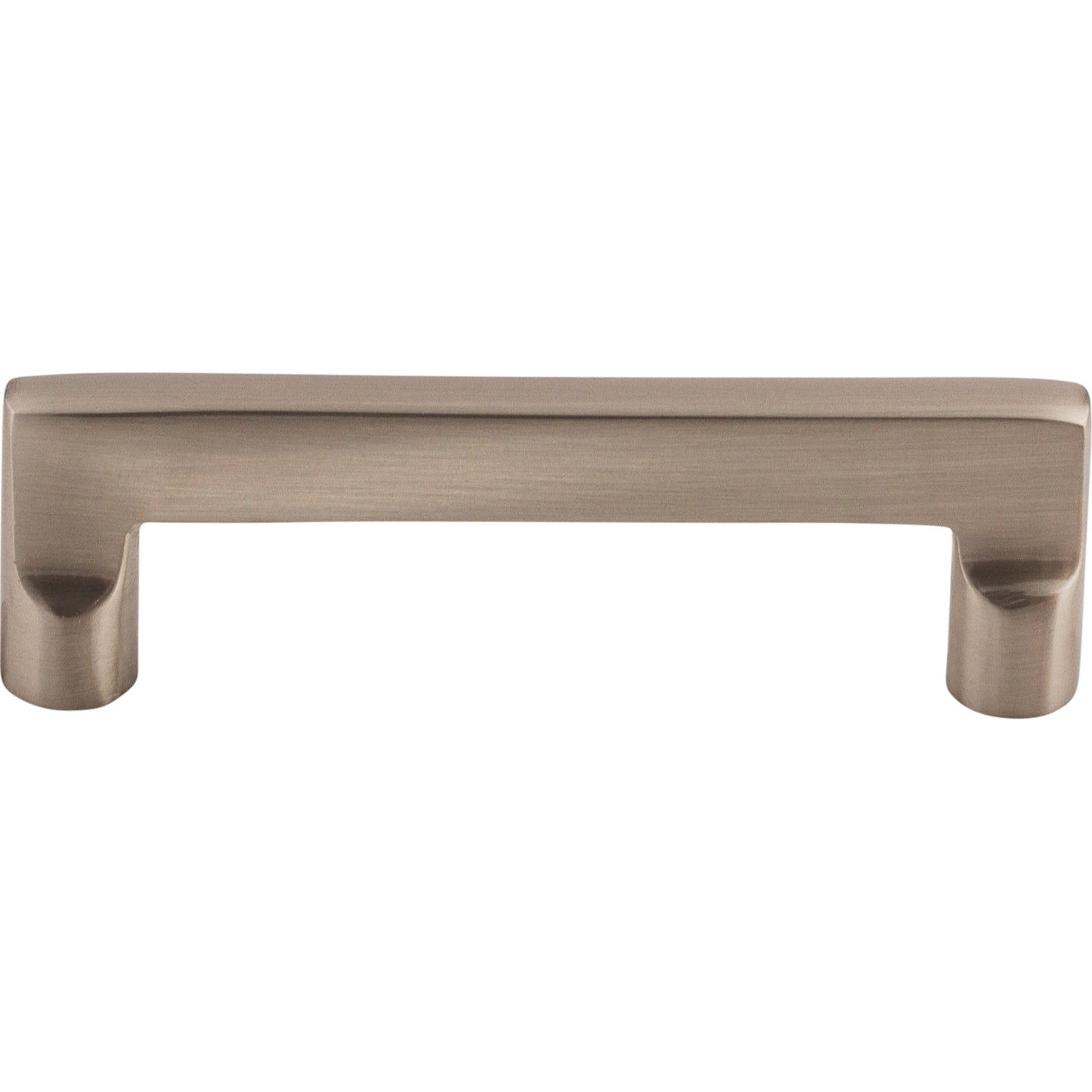 Top Knobs Aspen Ii Flat Sided Bar Pull - 4" CTC - Brushed Satin Nickel
