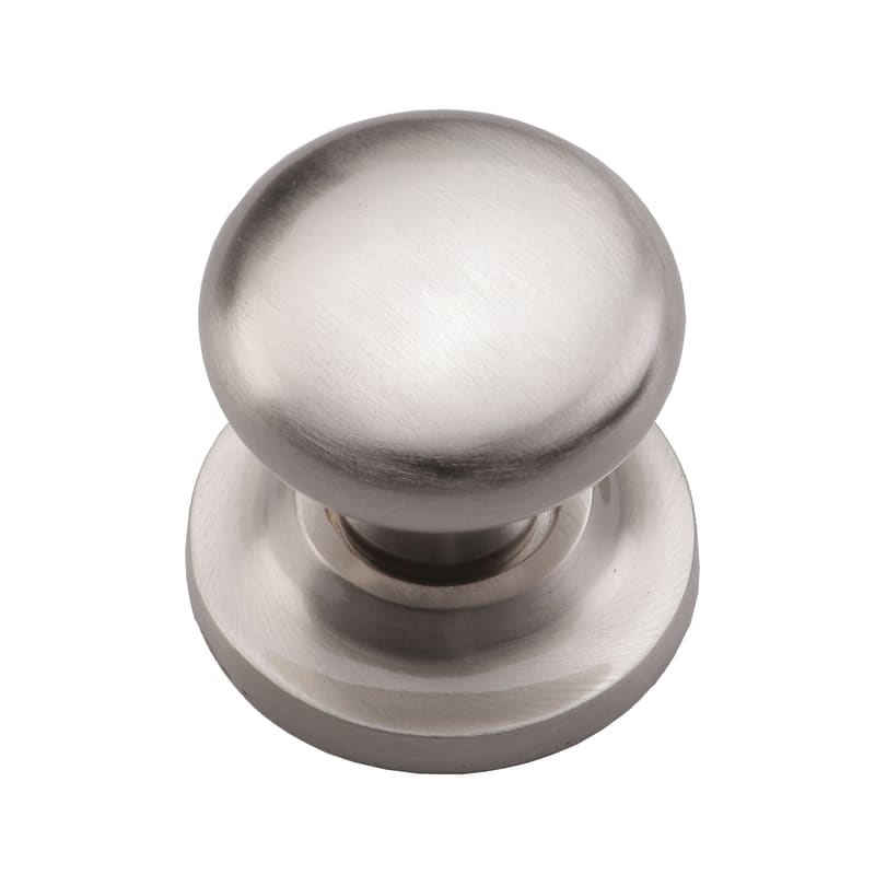 Round Cabinet Knob on Rose
