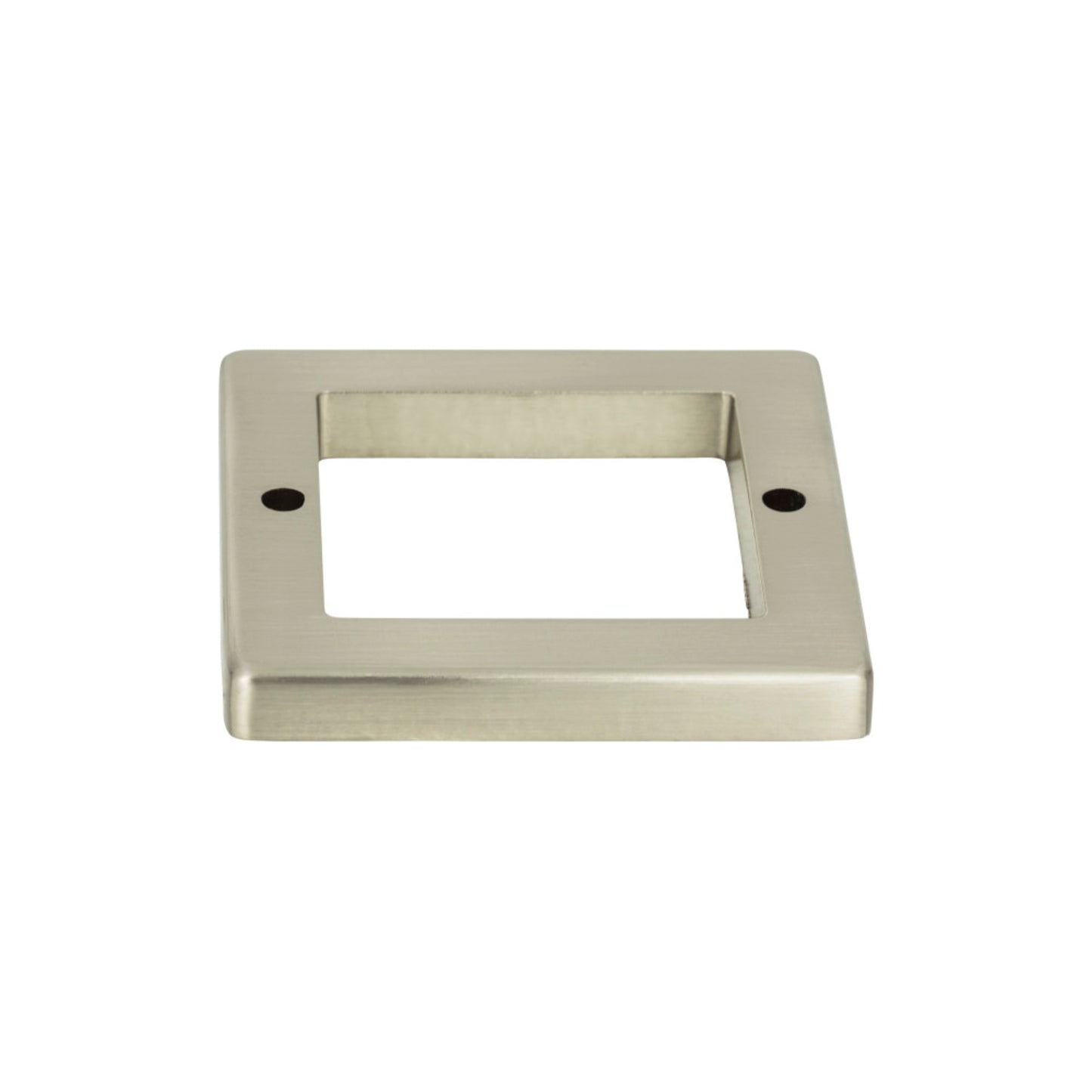 Atlas Tableau Square 1 13/16" Center to Center Pull Backplate (393) - Brushed Nickel