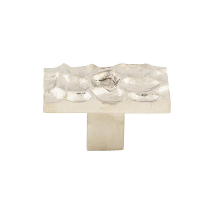 Top Knobs Cobblestone Rectangle Knob - Brass Antique