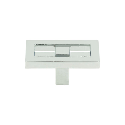 Atlas Nobu Rectangle Knob - Brushed Nickel