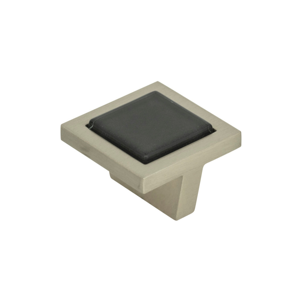 Atlas Spa Length Square Knob - Brushed Nickel