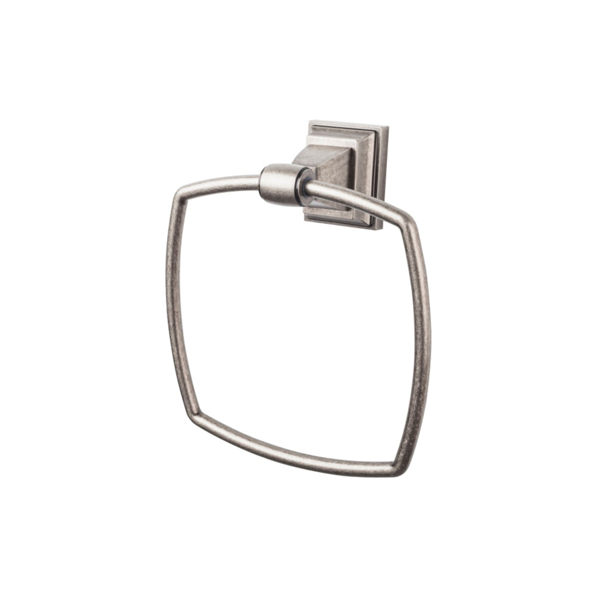 Top Knobs Top Bath (R) Stratton Bath  Towel Ring - Antique Pewter