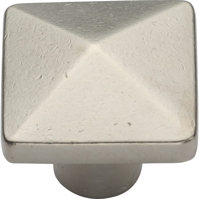 Ashley Norton Pyramid Cabinet Knob - 1 1/2" - White Bronze