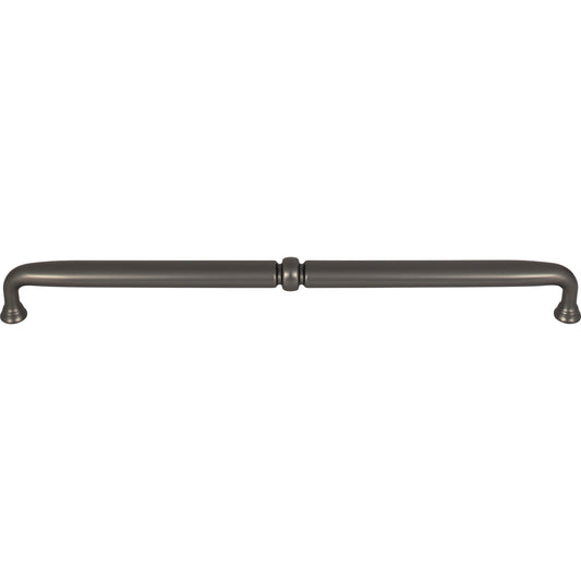 Top Knobs Henderson 12" Center to Center Bar Pull - Ash Gray