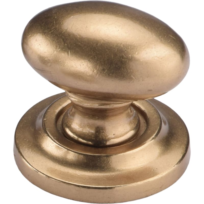 Oval (Egg) Cabinet Knob on Rose