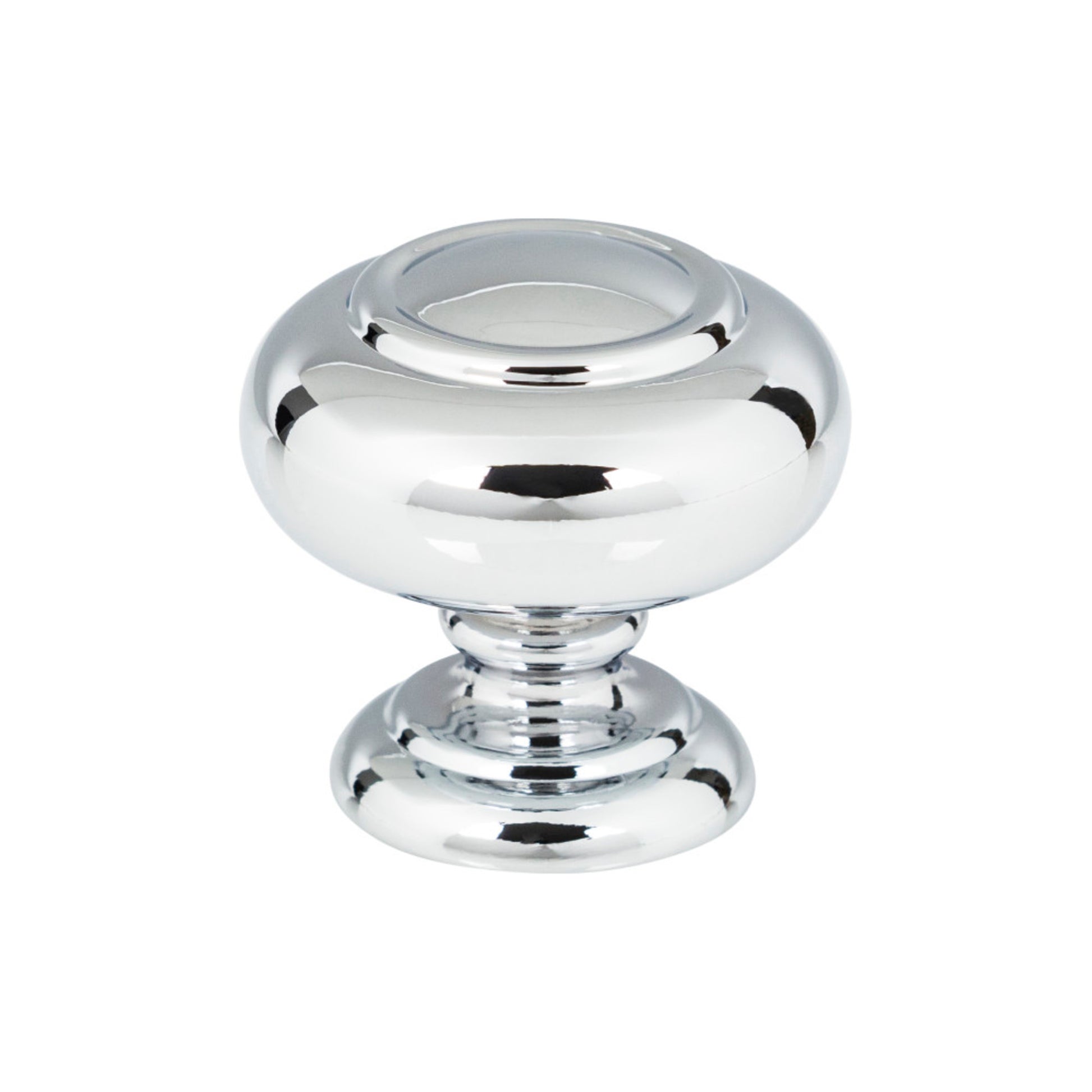 Atlas Victoria 1 1/4" Length Mushroom Knob (A610) - Polished Chrome