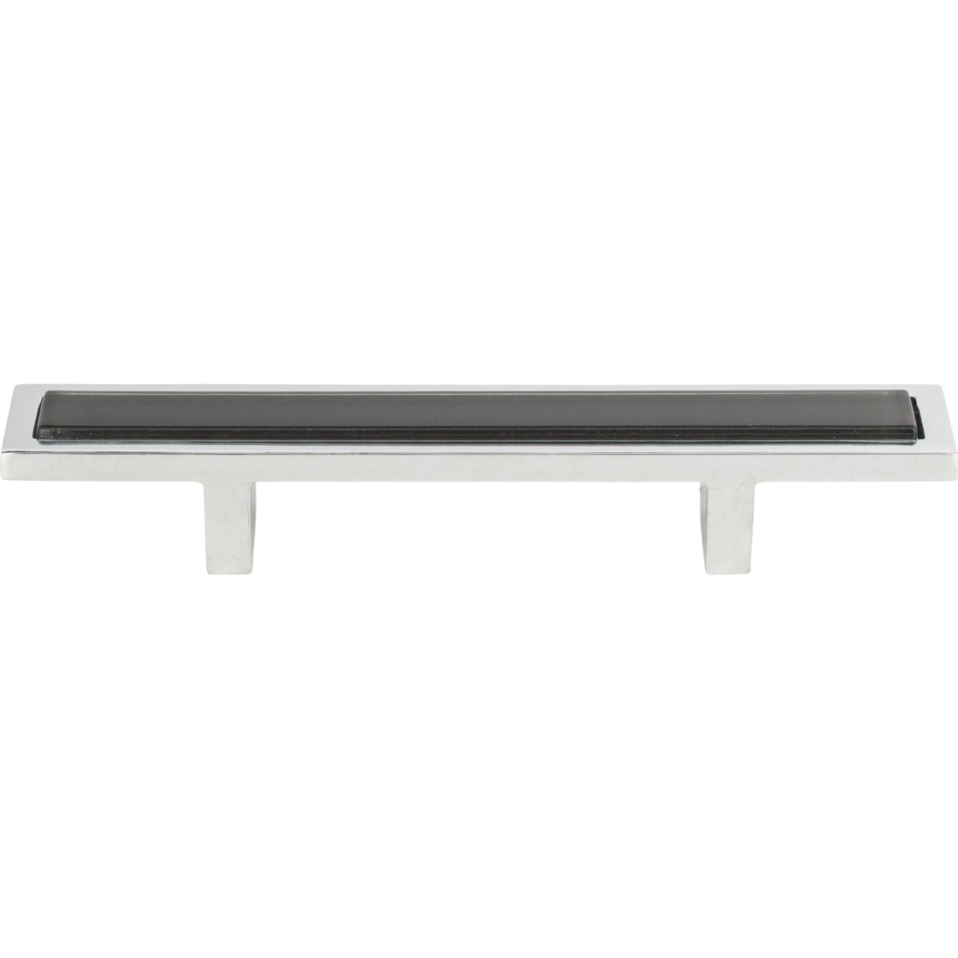 Atlas Spa 3" Center to Center Bar Pull (231-BLK) - Polished Chrome