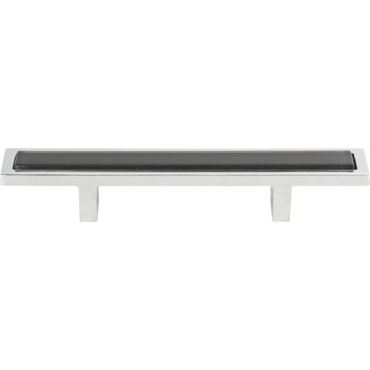 Atlas Spa Bar Pull - Black - Brushed Nickel